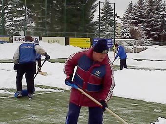 Auch Sportfreund Burkhard Richter ist wieder aktiv.