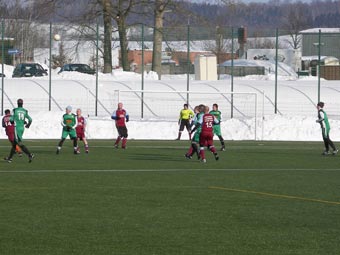 Gleich f&auml;llt das erste Tor!