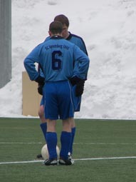 Ansto&szlig; zum Abschlu&szlig;spiel