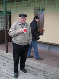 und der Tee ist auch gleich alle!