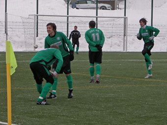 Aufw&auml;rmen bei Minusgraden