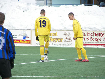 Der Ansto&szlig; wird nach vorn gemacht